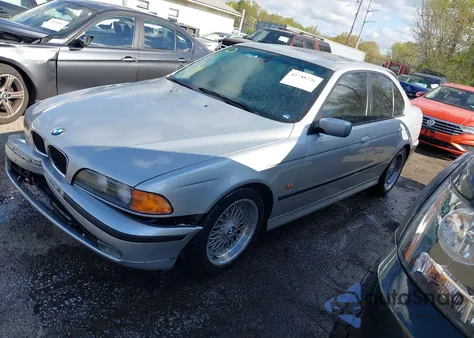 2000 BMW 528Ia from USA, damaged, VIN WBADM6346YGU23446